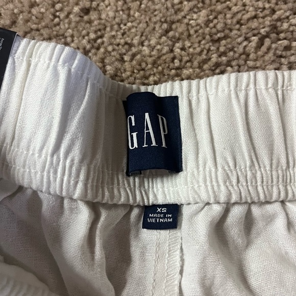Gap XS extra small white cotton shorts, NWT - Picture 7 of 8